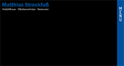 Desktop Screenshot of galerie-streckfuss.de